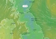 英国降雪地图精确地显示了气温骤降并覆盖英国部分地区的时间